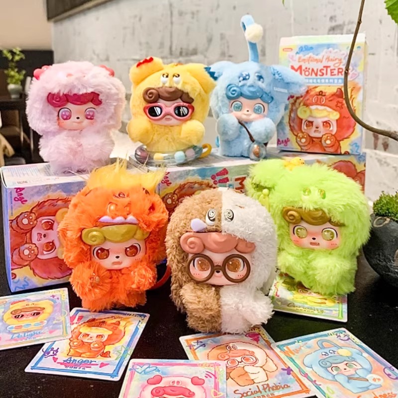 Kids Toys China - Q.Kid Emotional Hairy Monsters Series Vinyl