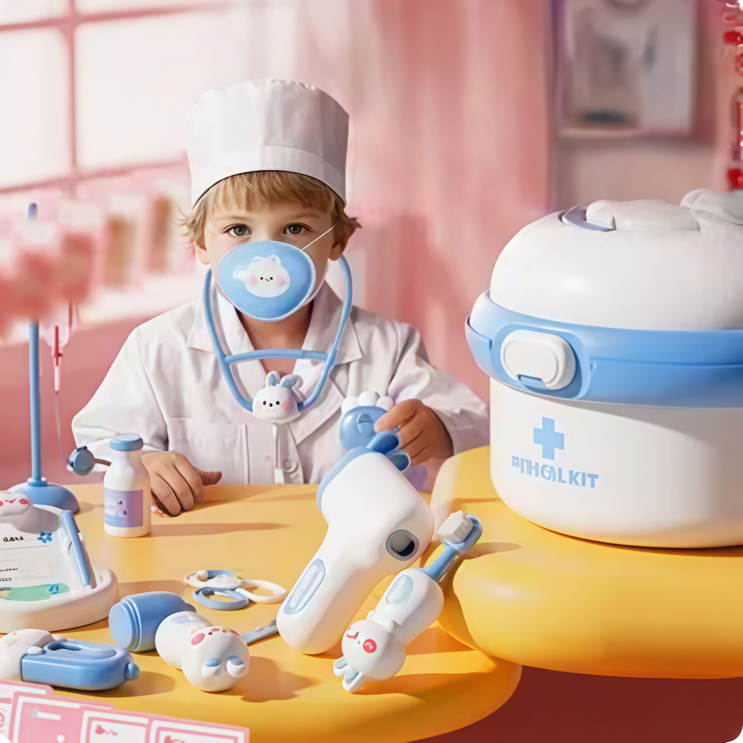 Kids Toys Doctor Set - Kids Doctor Pretend Play Set Medical