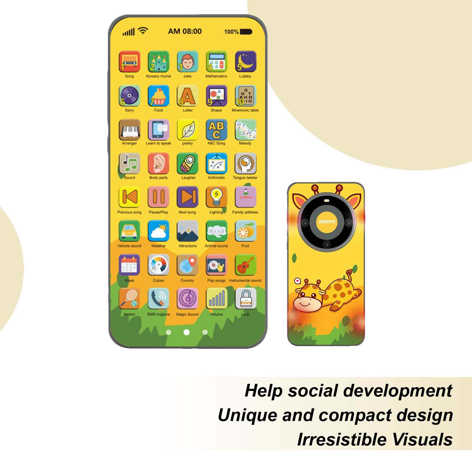 Kids Toys Smartphone - Kids Toy Smartphone Early Mobile Phone