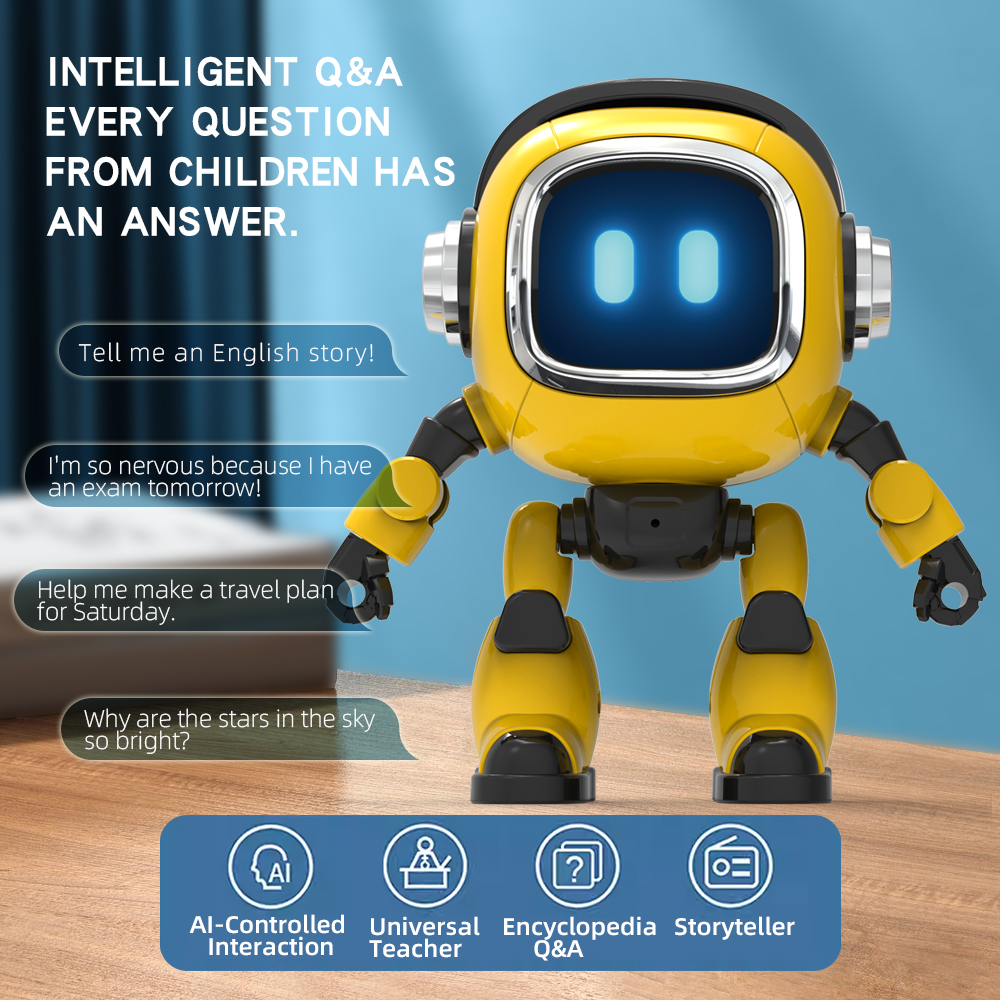Kids Toys Smartphone - DeepSeek AI English Version Intelligent Robot