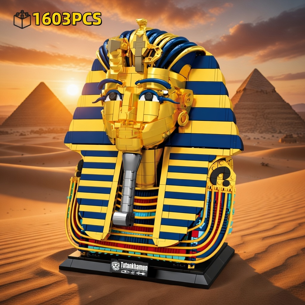 Kids Toys Egypt - 2026 Creative STEM Egyptian Pharaoh Golden