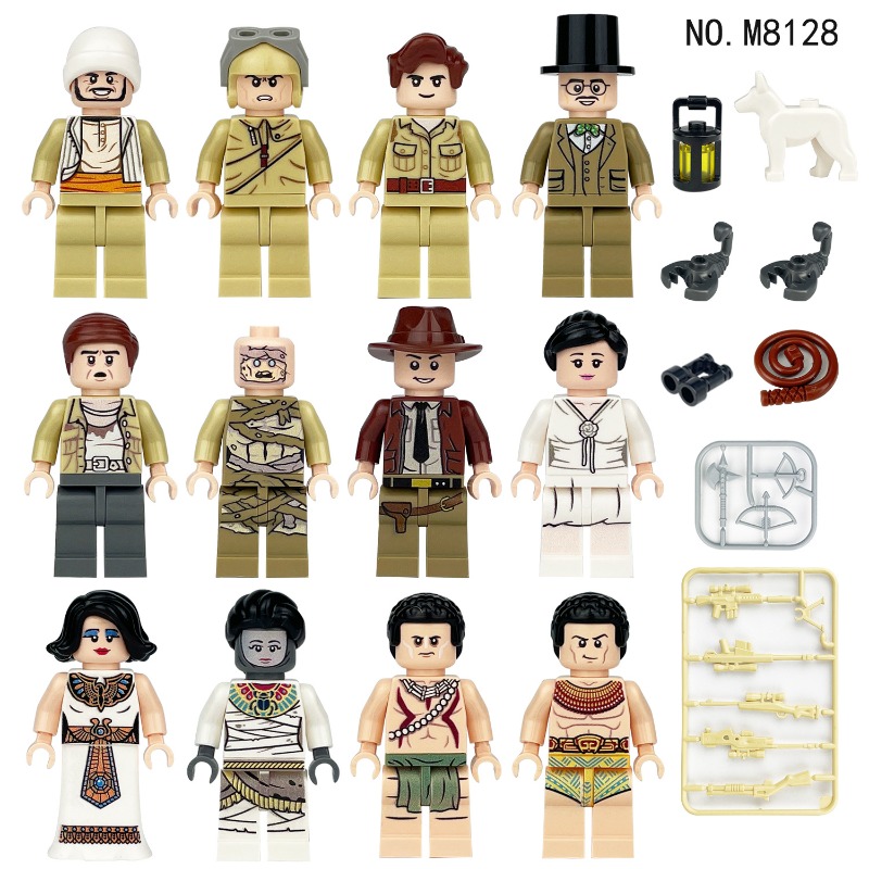 Kids Toys Egypt - Adventure raiders Egyptian doll M8128 children