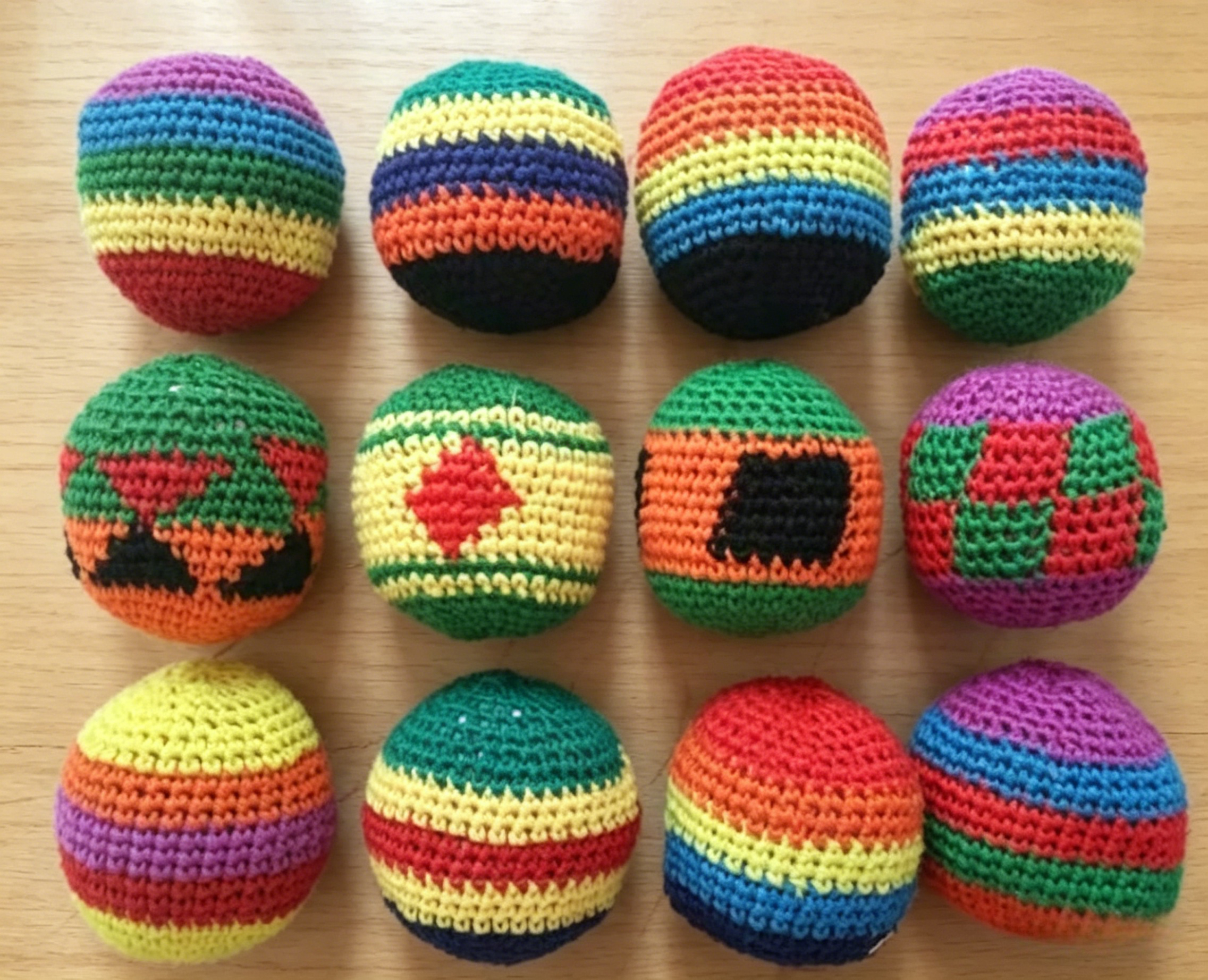 Kids Toys China - Soft Handmade Sacks for Footbag Juggling