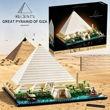 Kids Toys Egypt - Bandai 21058 of Giza Building Blocks