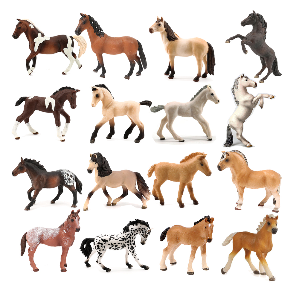 Kids Toys Under 200 - Horse Figurine Plastic Farm Animals Toy