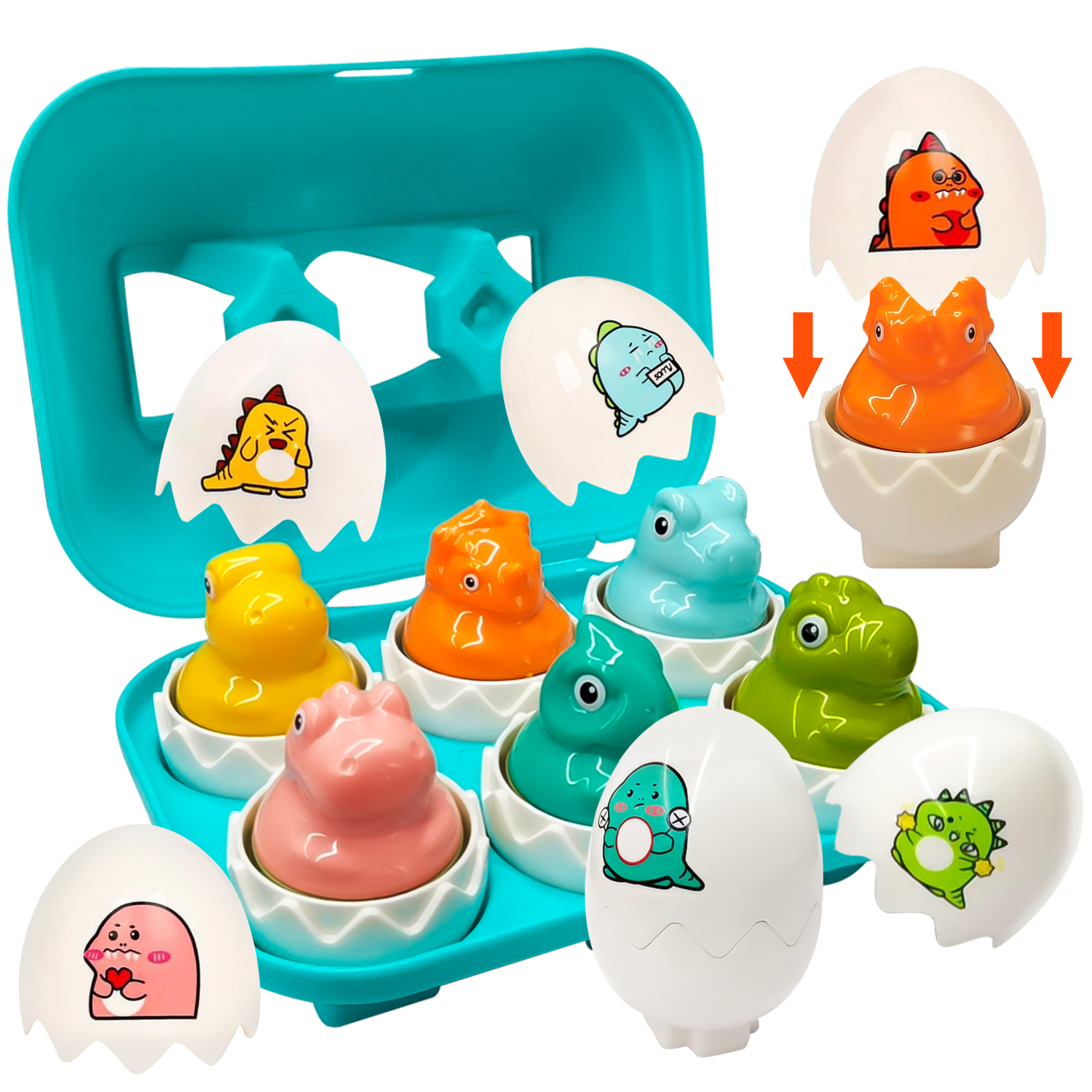 Kids Toys Videos - Montessori Kids Shape Matching Egg Baby
