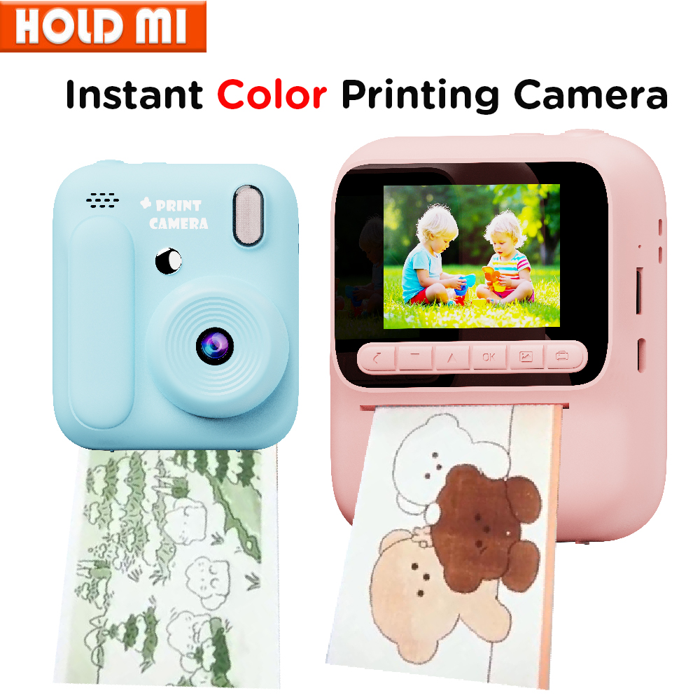 Kids Toys Videos - Kids Instant Color Printing Camera 1080P