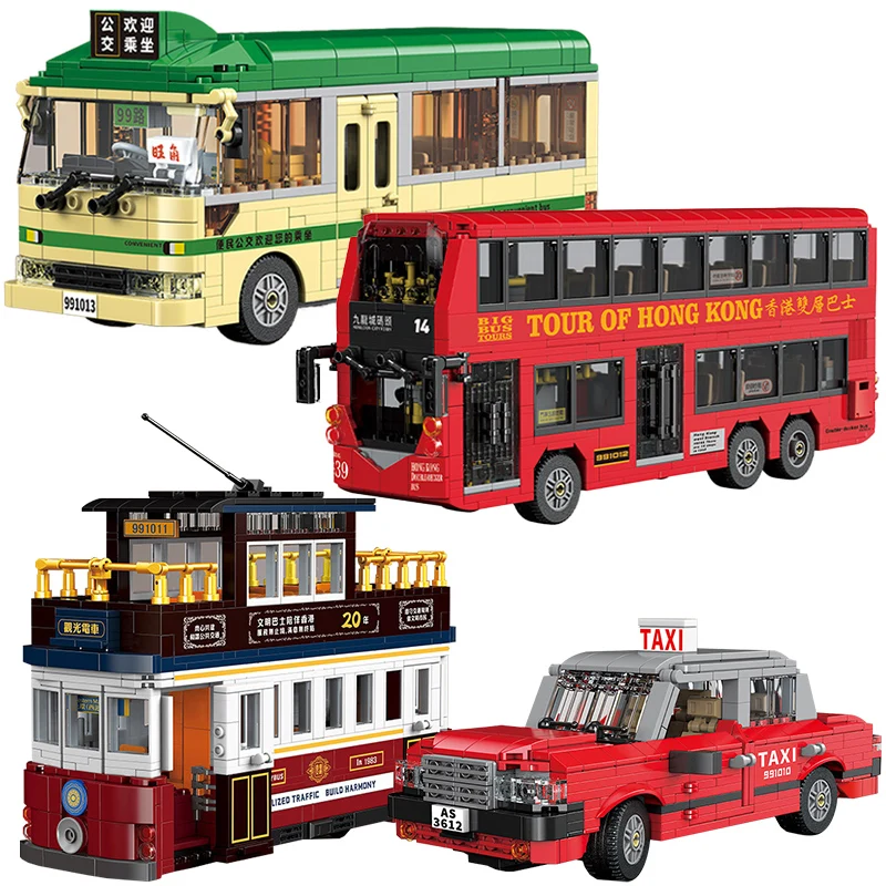 Kids Toys Hong Kong - Classic Hong Kong Double Decker Bus