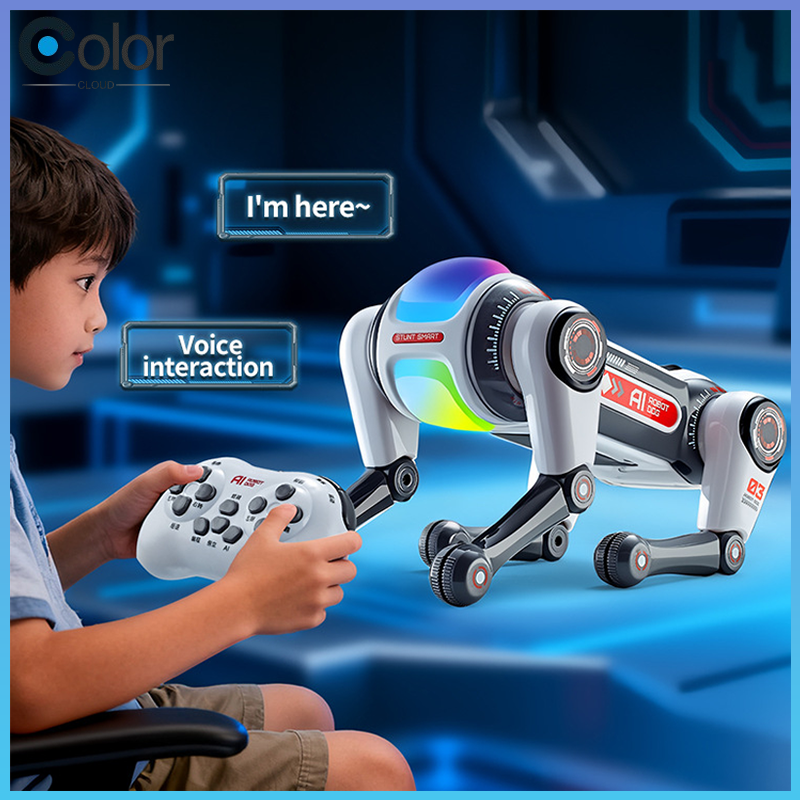 Kids Y Toys - Stunt Remote Control Robot Dog Ai