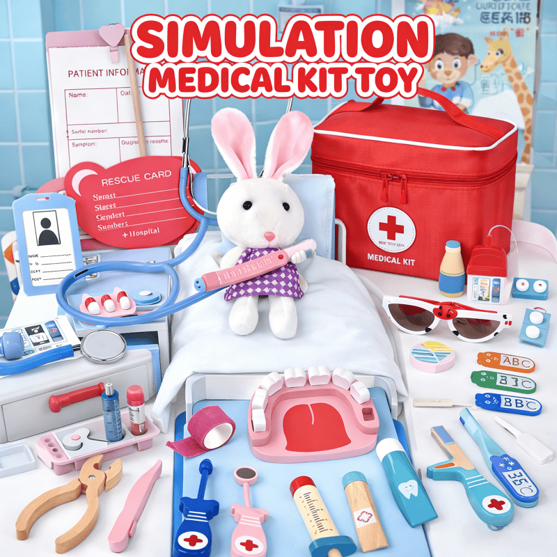 Kids Toys Doctor Set - Doctor Kit For Kids Simulation Medical