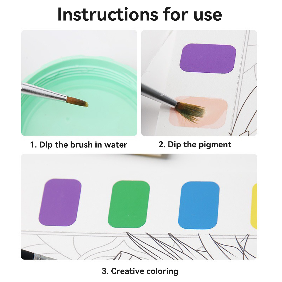 12Pages Coloring Book Portable – обзор и цена Kids Toys Drawing