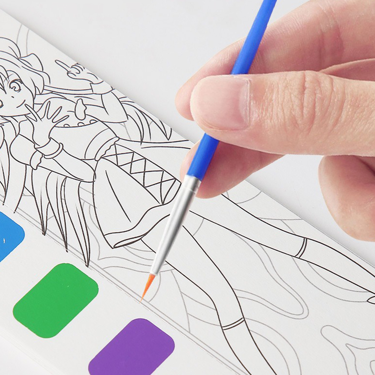 12Pages Coloring Book Portable – обзор и цена Kids Toys Drawing
