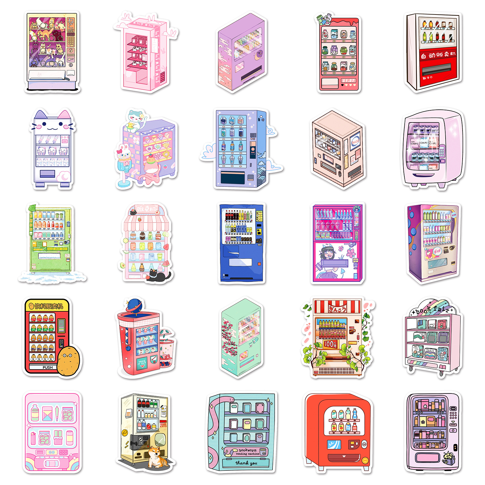50Pcs vending machine graffiti – обзор и цена Kids Toys Vending Machine