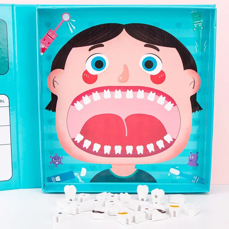 Wooden Simulation Dentist Play – обзор и цена Kids Toys Doctor Set