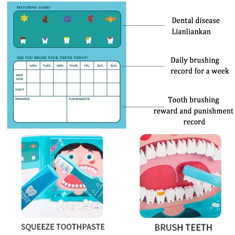 Wooden Simulation Dentist Play – обзор и цена Kids Toys Doctor Set