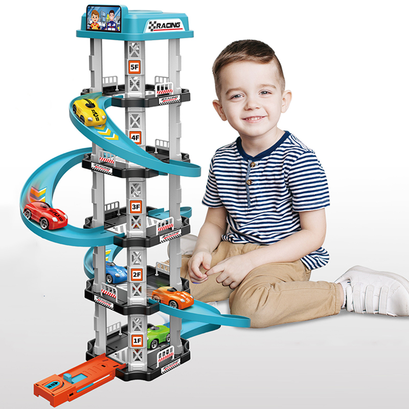 Racing Rail Car Toys Children  – обзор и цена Catapult Launcher Toy