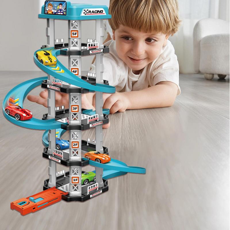 Racing Rail Car Toys Children  – обзор и цена Catapult Launcher Toy