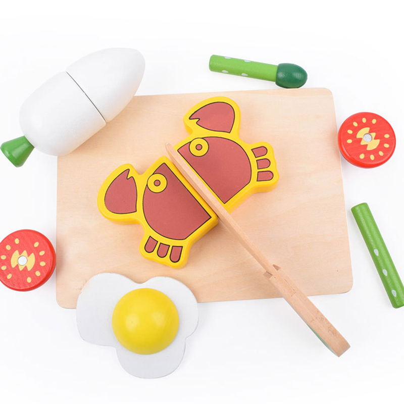 1PCS Wooden Toy Magnetic Cutti – обзор и цена Kids Toys Kitchen Set