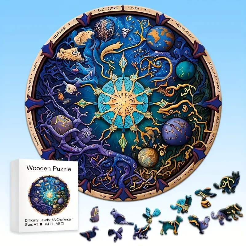 Wooden Jigsaw Puzzles for Adul – обзор и цена Wooden Puzzle Kids