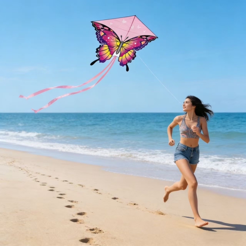 New Butterfly kites nylon wind – обзор и цена Kite Wind Outdoor