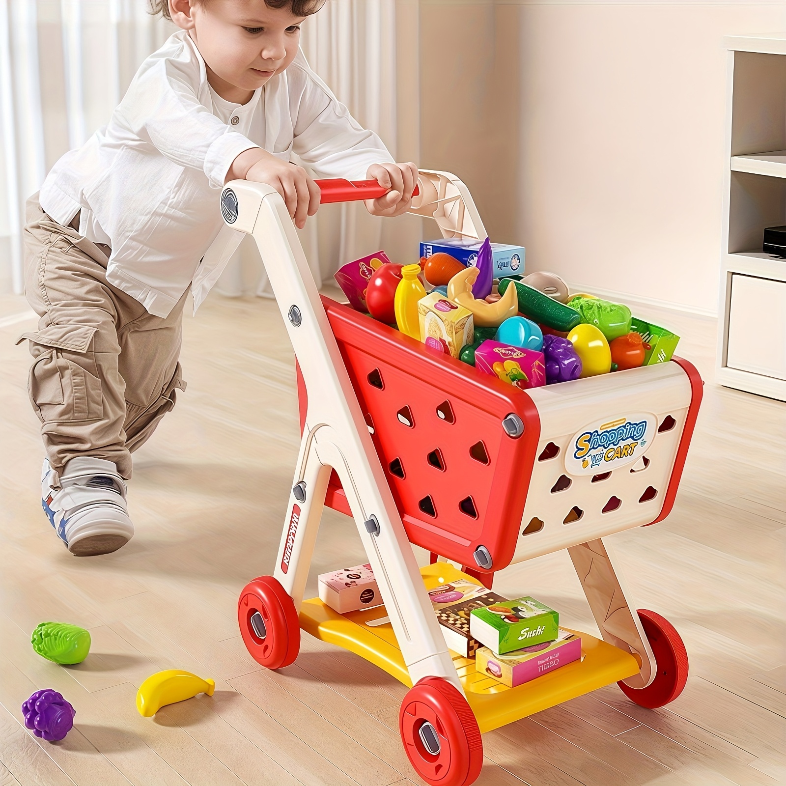 Kids Simulation Shopping Cart  – обзор и цена Kids Toys Kitchen Set