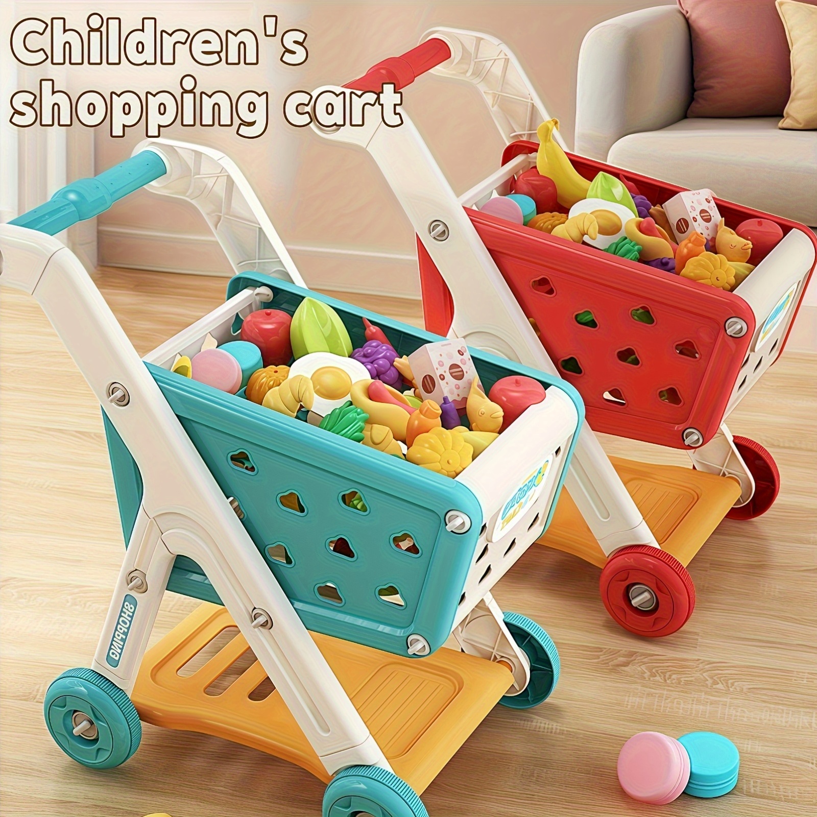 Kids Simulation Shopping Cart  – обзор и цена Kids Toys Kitchen Set
