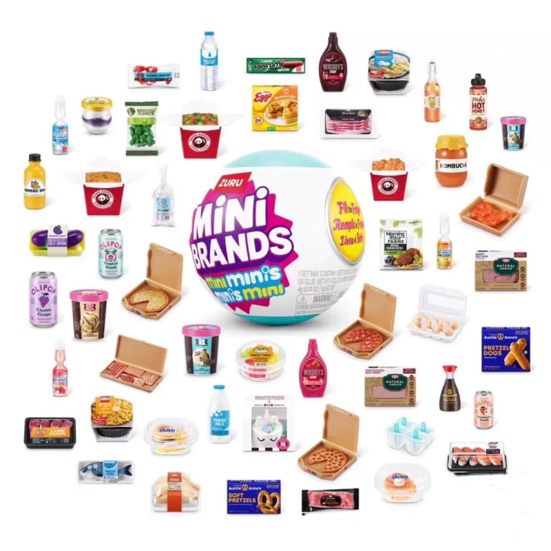 Mini Brands Fridge Mystery Bal – обзор и цена Kids Toys Kitchen Set