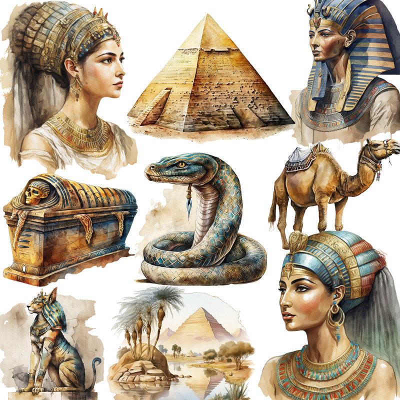 Ancient Egypt Stickers Crafts  – обзор и цена Kids Toys Egypt
