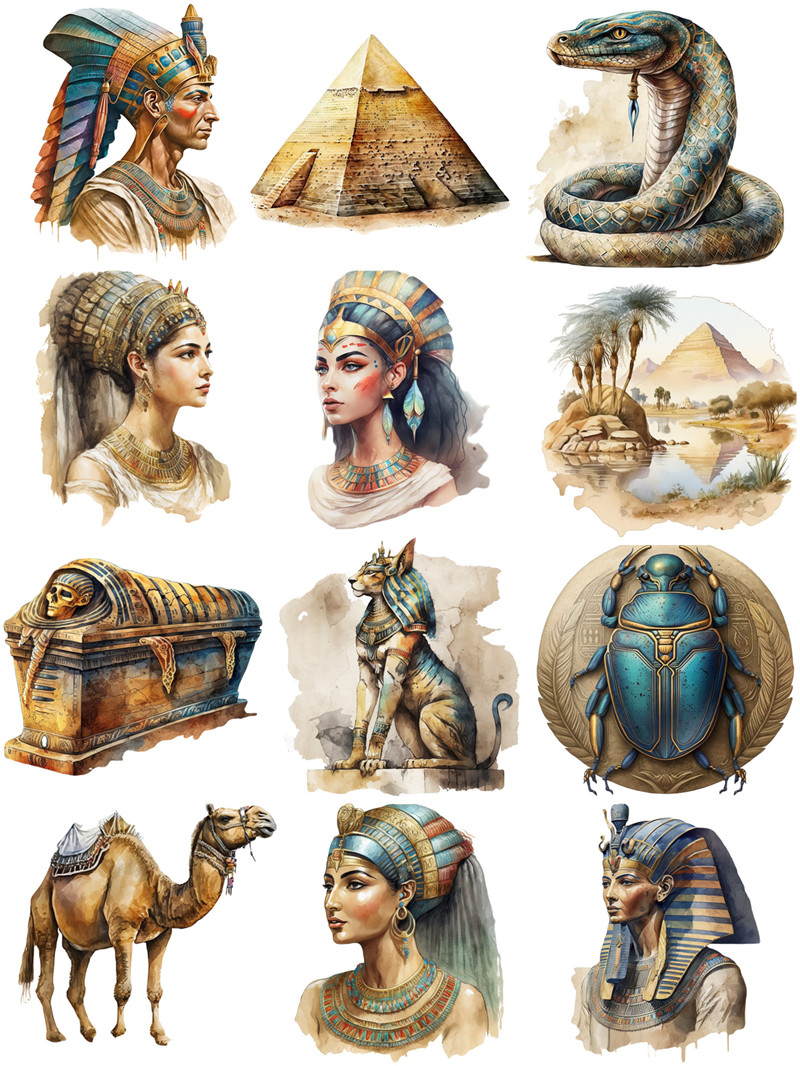 Ancient Egypt Stickers Crafts  – обзор и цена Kids Toys Egypt