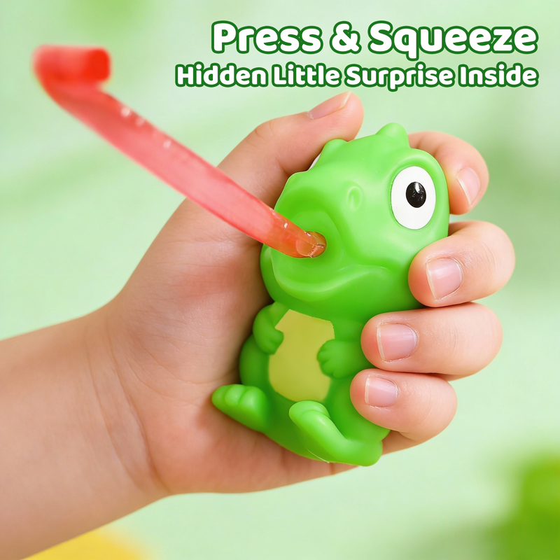 Funny Frog Dinosaur Squeeze To – обзор и цена Kids Toys Videos