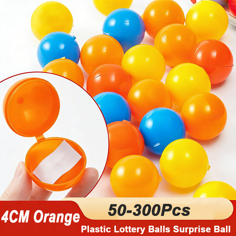 100-500Pcs 4CM Orange Plastic  – обзор и цена Kids Toys Vending Machine