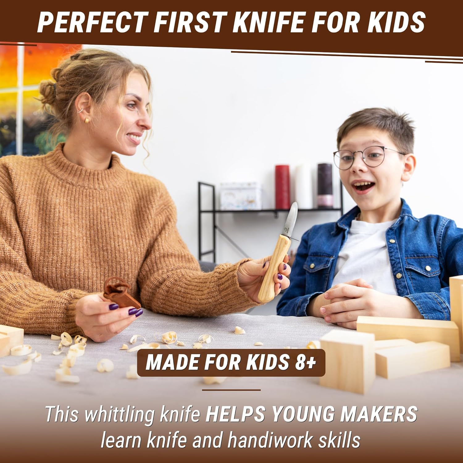 Safe Wood Carving Knife for Ki – обзор и цена Kids & Toys Expo Saudi Arabia