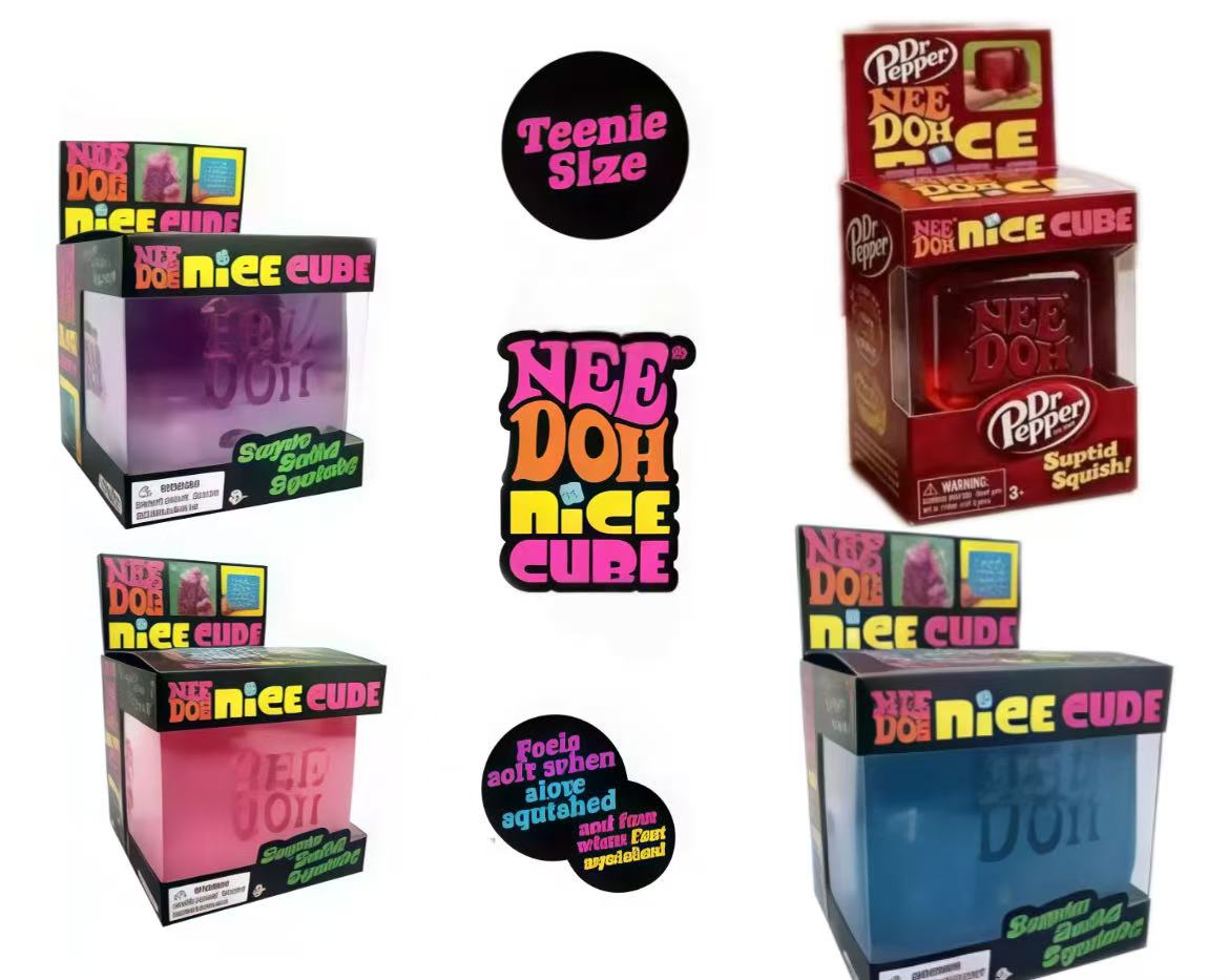 Dr Pepper x NeeDoh Nice Cube S – обзор и цена Kids Toys China