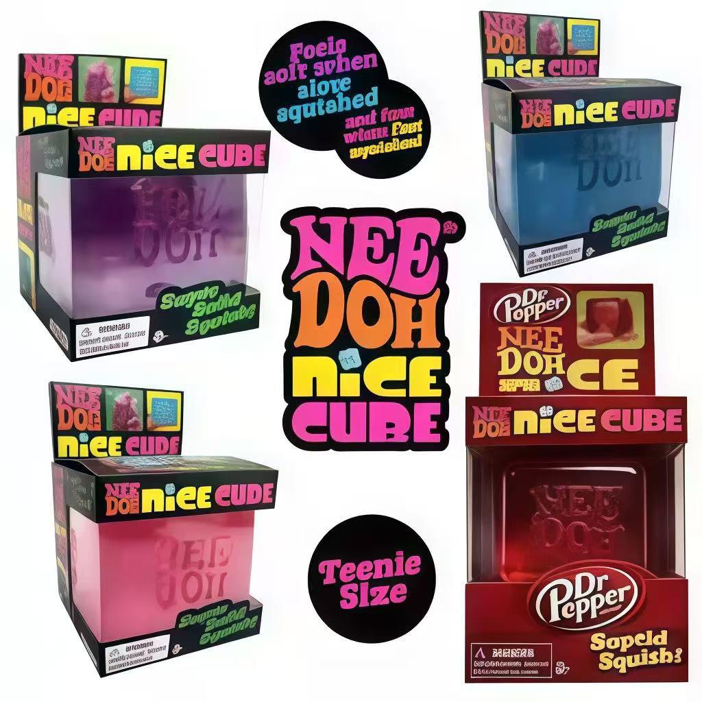 Dr Pepper x NeeDoh Nice Cube S – обзор и цена Kids Toys China