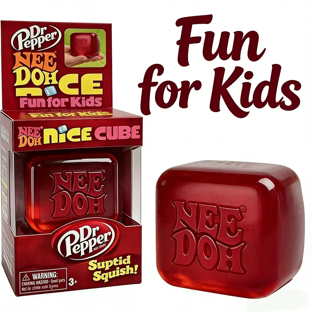 Dr Pepper x NeeDoh Nice Cube S – обзор и цена Kids Toys China