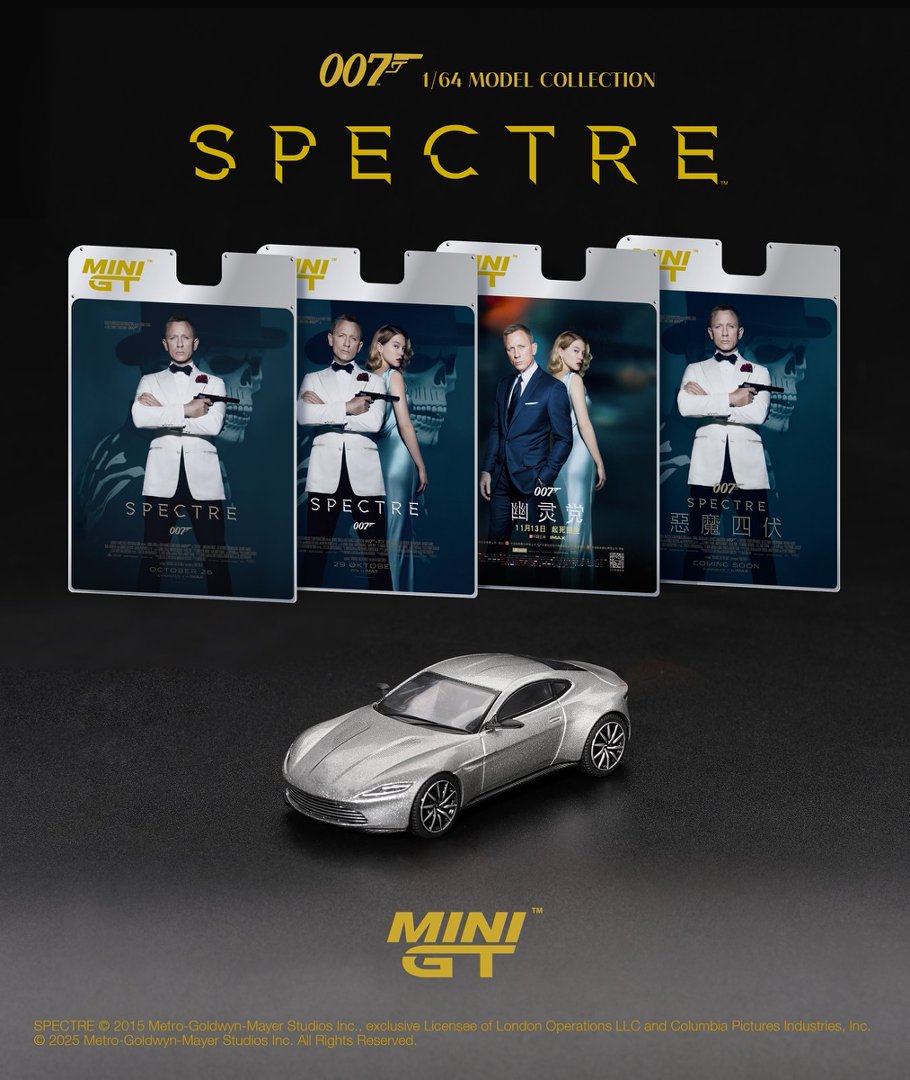 MINIGT 1/64 Aston Martin DB10  – обзор и цена Kids Y Toys
