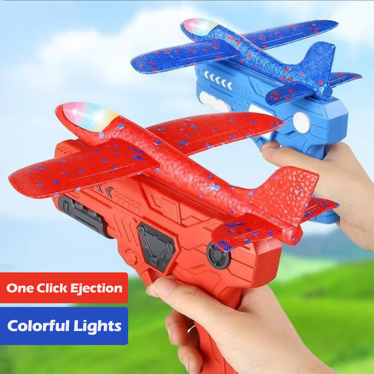 Kids Foam Aircraft 10M Launche – обзор и цена Catapult Launcher Toy