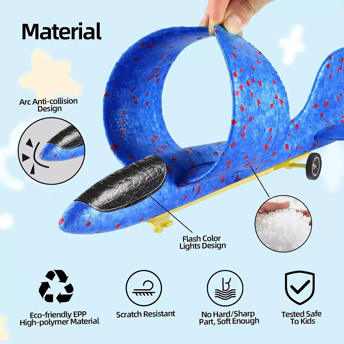 Kids Foam Aircraft 10M Launche – обзор и цена Catapult Launcher Toy