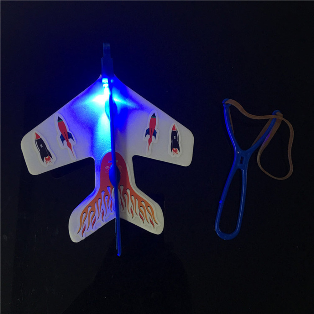 3Pcs LED Light Glowing Airplan – обзор и цена Catapult Launcher Toy