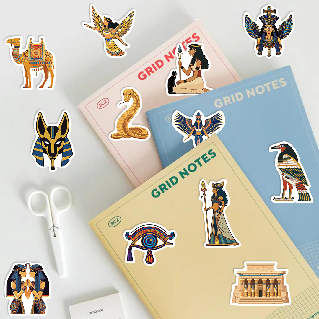 50PCS Ancient Egypt Stickers W – обзор и цена Kids Toys Egypt