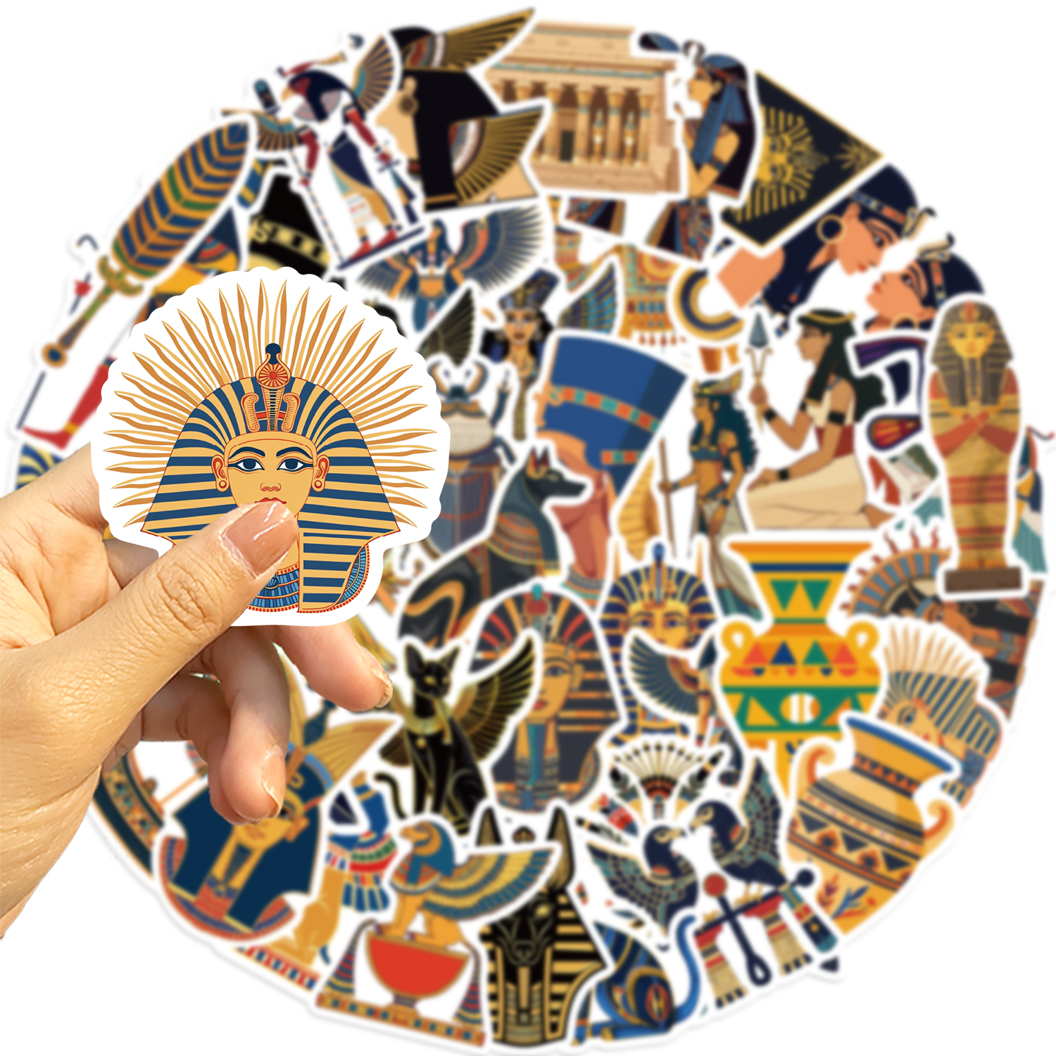 50PCS Ancient Egypt Stickers W – обзор и цена Kids Toys Egypt