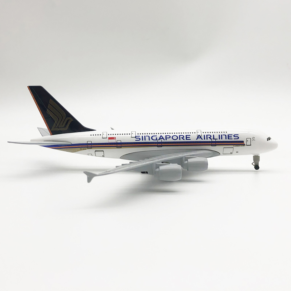 18cm Aircraft Model Airbus A38 – обзор и цена Kids Toys Singapore