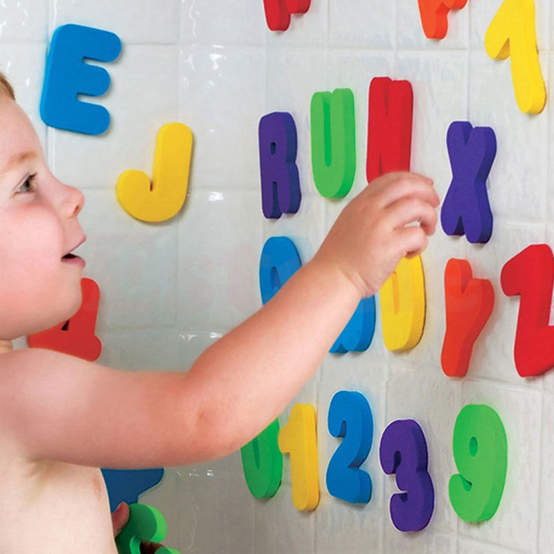 36PCS/set Baby Kids Children E – обзор и цена Bath Letter Number Foam