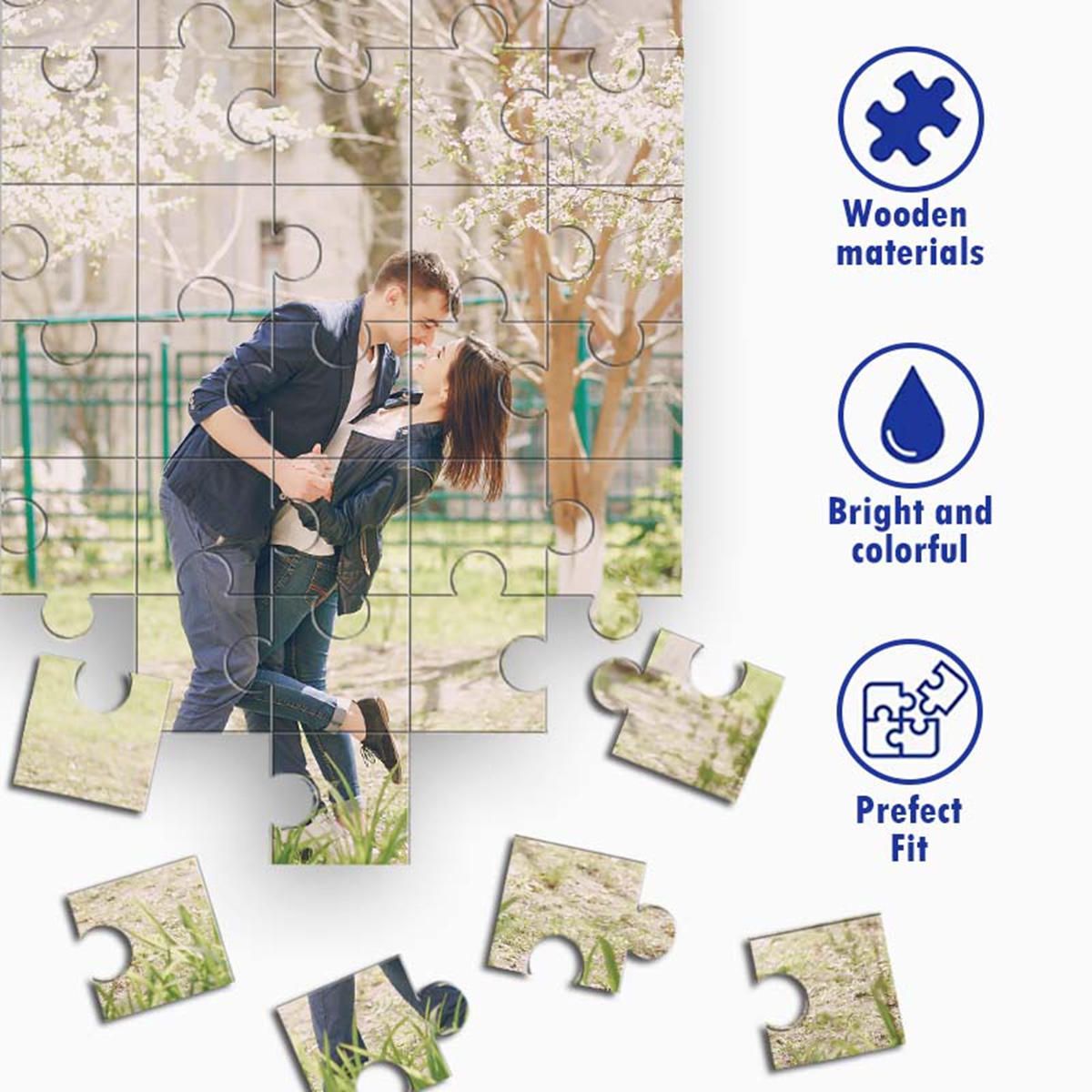 Personalized Custom Photo Puzz – обзор и цена Wooden Puzzle Kids