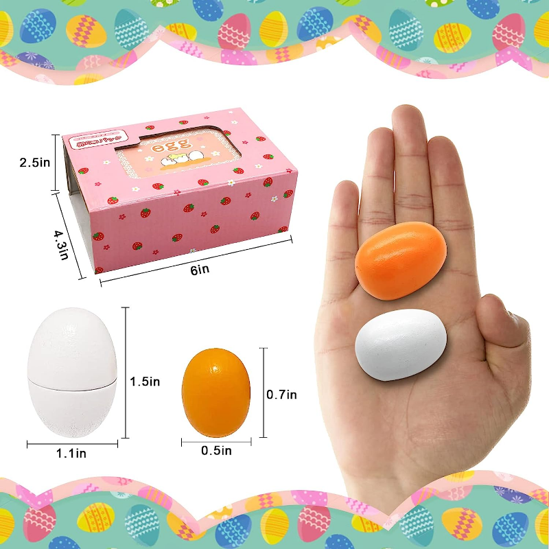 6Pcs Wooden Eggs Toy Kids Kitc – обзор и цена Kids Toys Kitchen Set