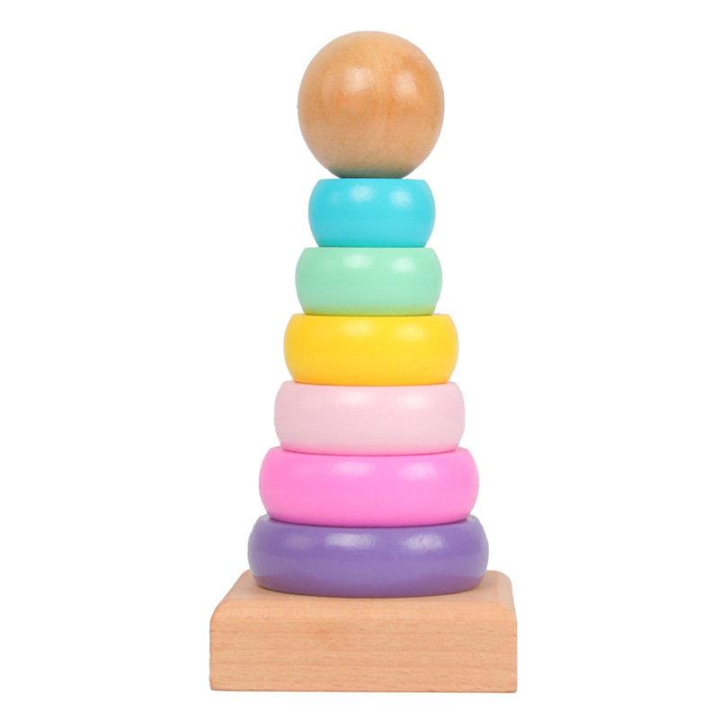 Children Rainbow Tower Ferrule – обзор и цена Kids Toys 2 Year Old