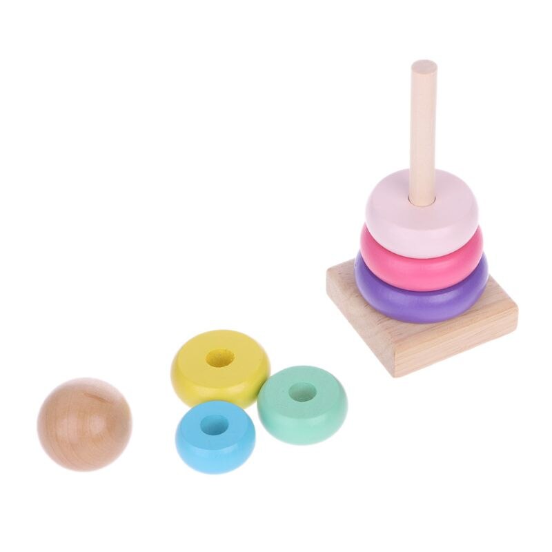 Children Rainbow Tower Ferrule – обзор и цена Kids Toys 2 Year Old