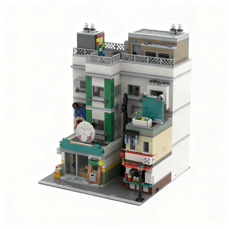 2401pcs MOC Hong Kong Inspired – обзор и цена Kids Toys Hong Kong