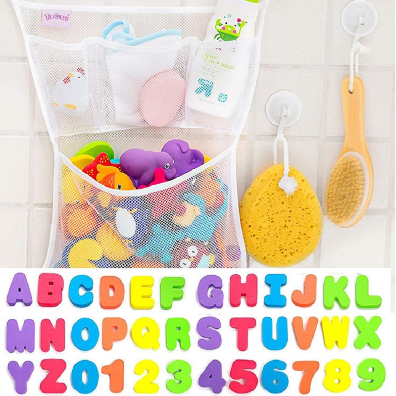Baby Puzzle Bath Toy EVA Alpha – обзор и цена Bath Letter Number Foam