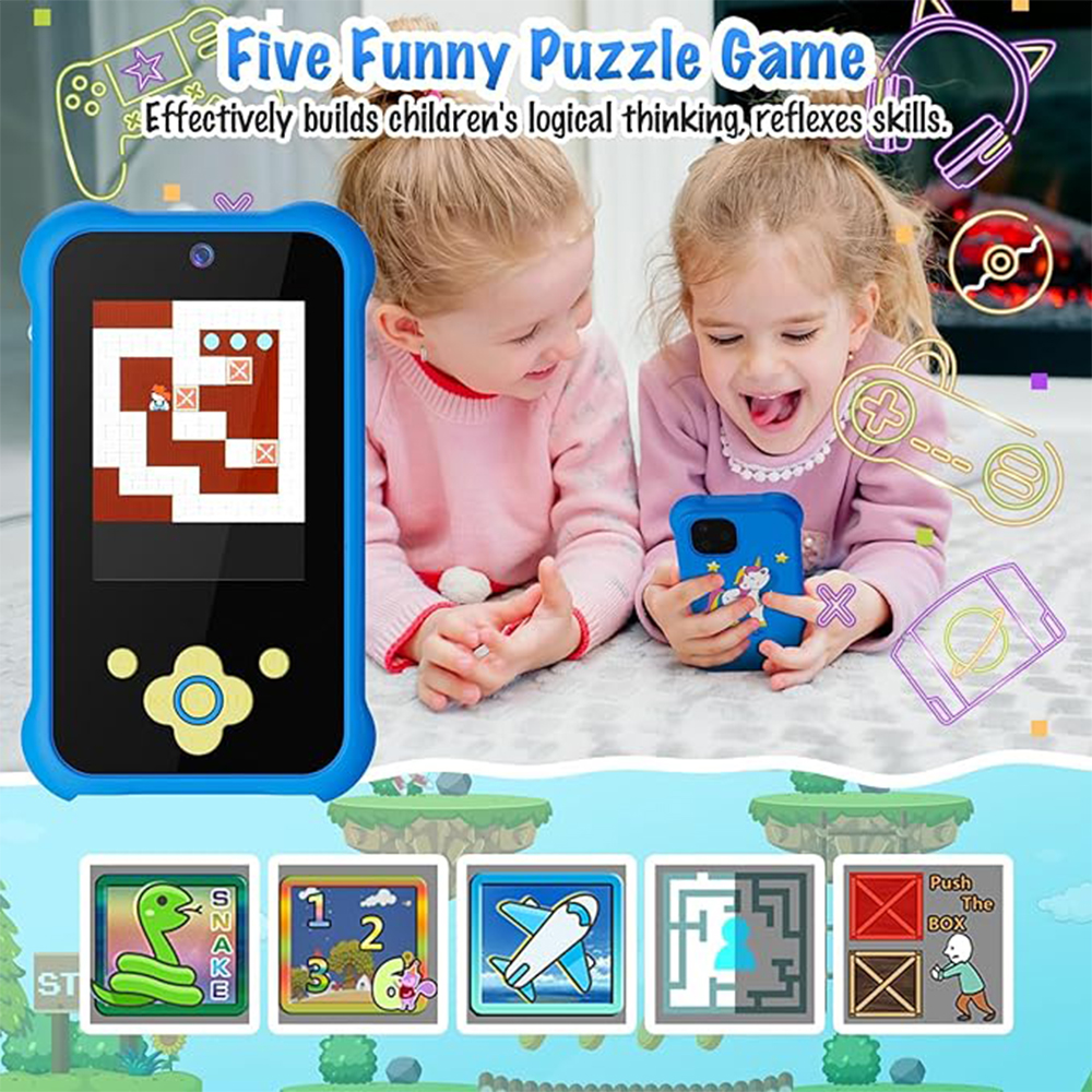 Kids Smart Toy Phone Dual Came – обзор и цена Kids Toys Smartphone